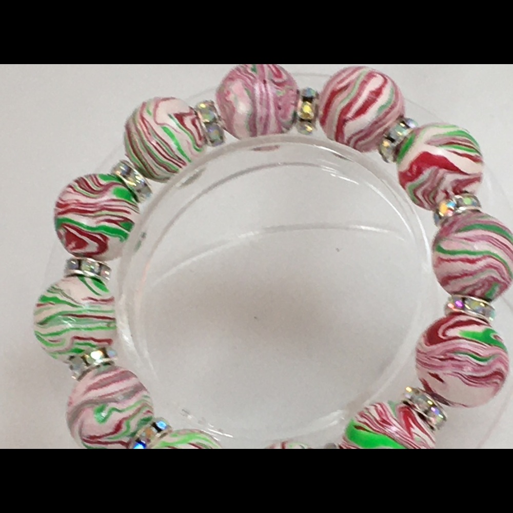 Handmade Polymer Clay Bracelet Earrings Host Pick - Picture 3 of 10
